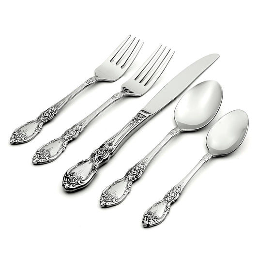 Oneida Wordsworth 20 Piece Everyday Flatware Set