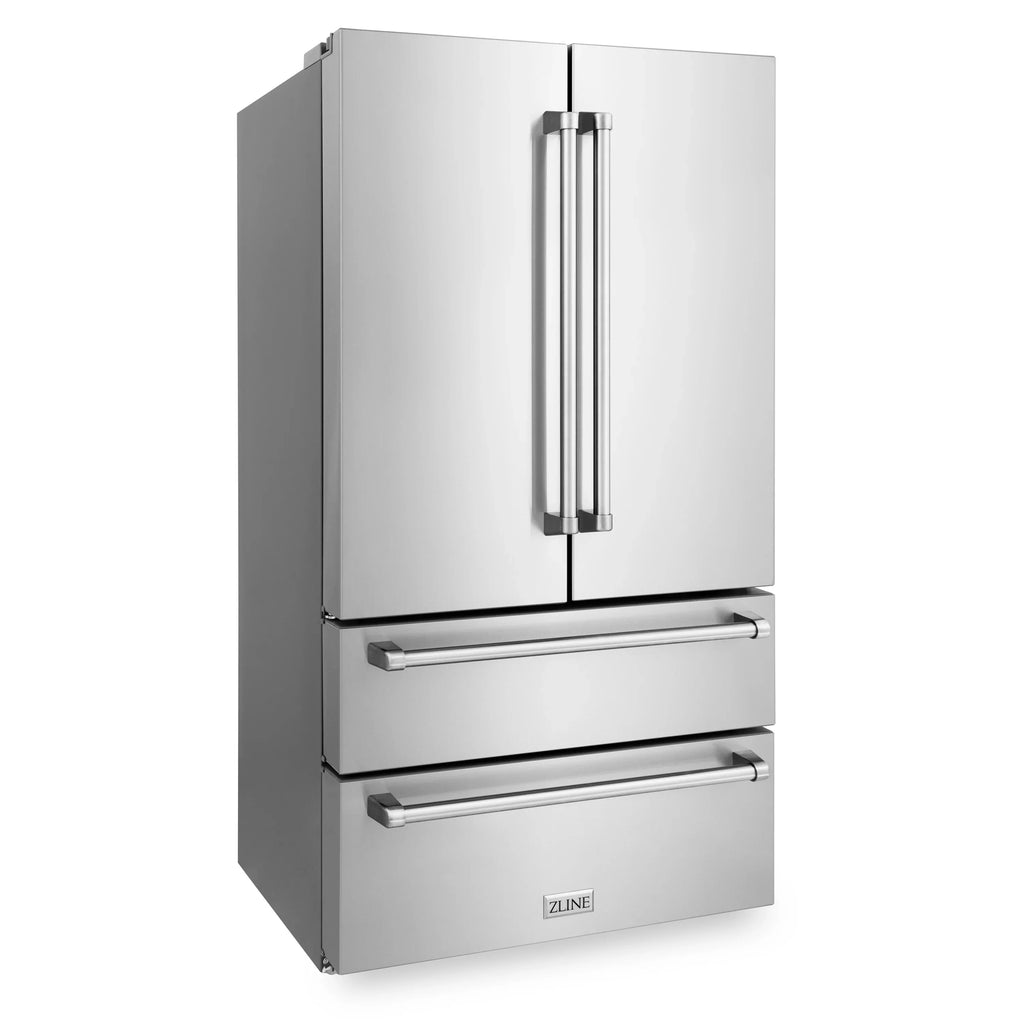 ZLINE 36'' French Door Refrigerator in Stainless Steel