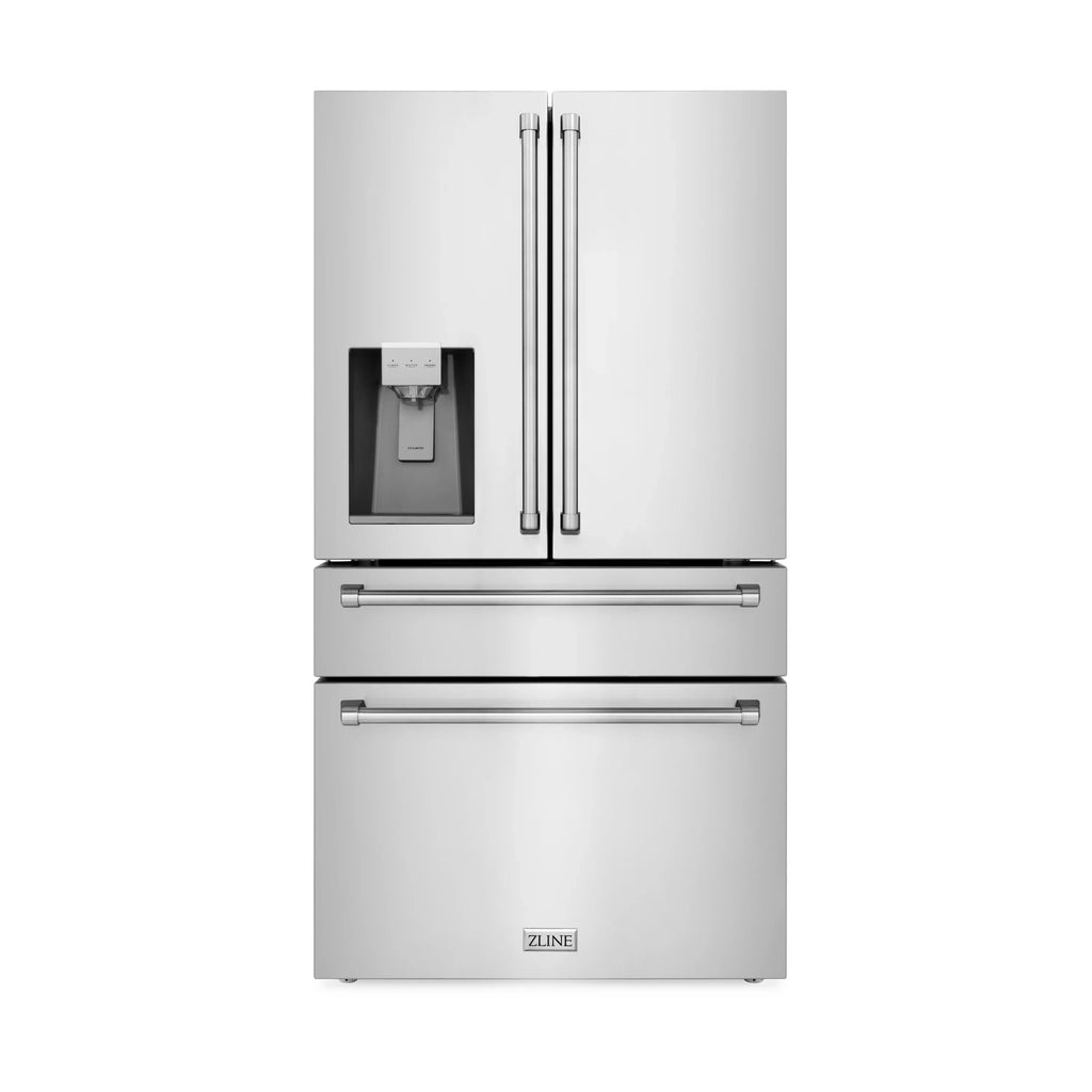 ZLINE 36'' French Door Refrigerator in Stainless Steel