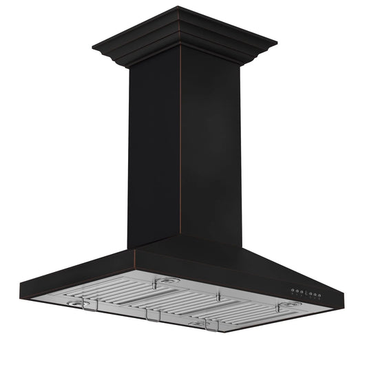 ZLINE Designer Series Island Mount Range Hood