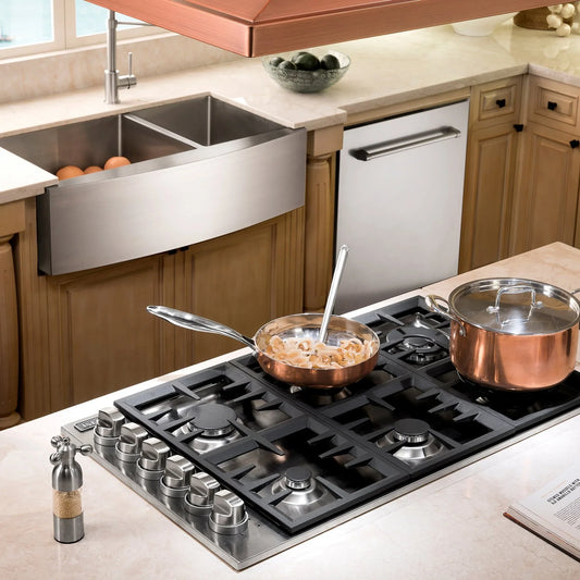 ZLINE SA60D Apron Front Sink in Stainless Steel