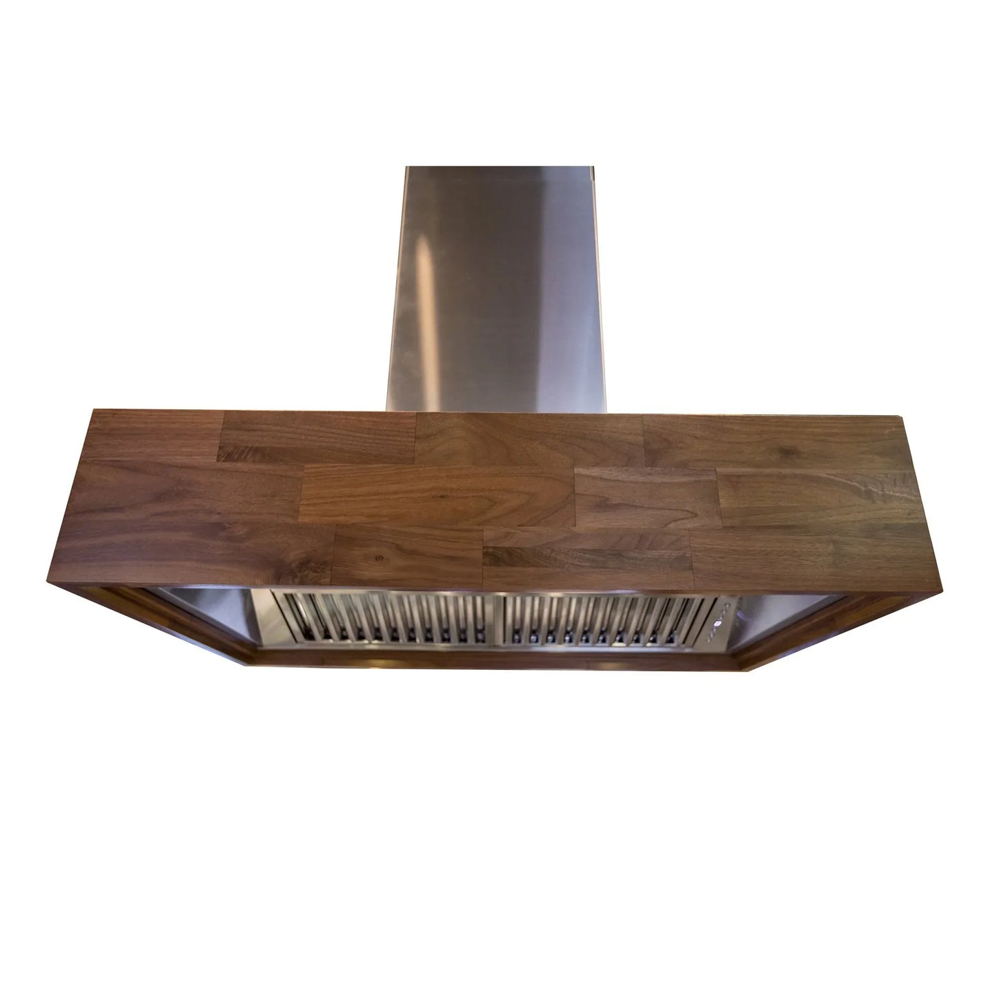 ZLINE 681iW-RD Remote Blower Designer Series Wooden Island Mount Range Hood