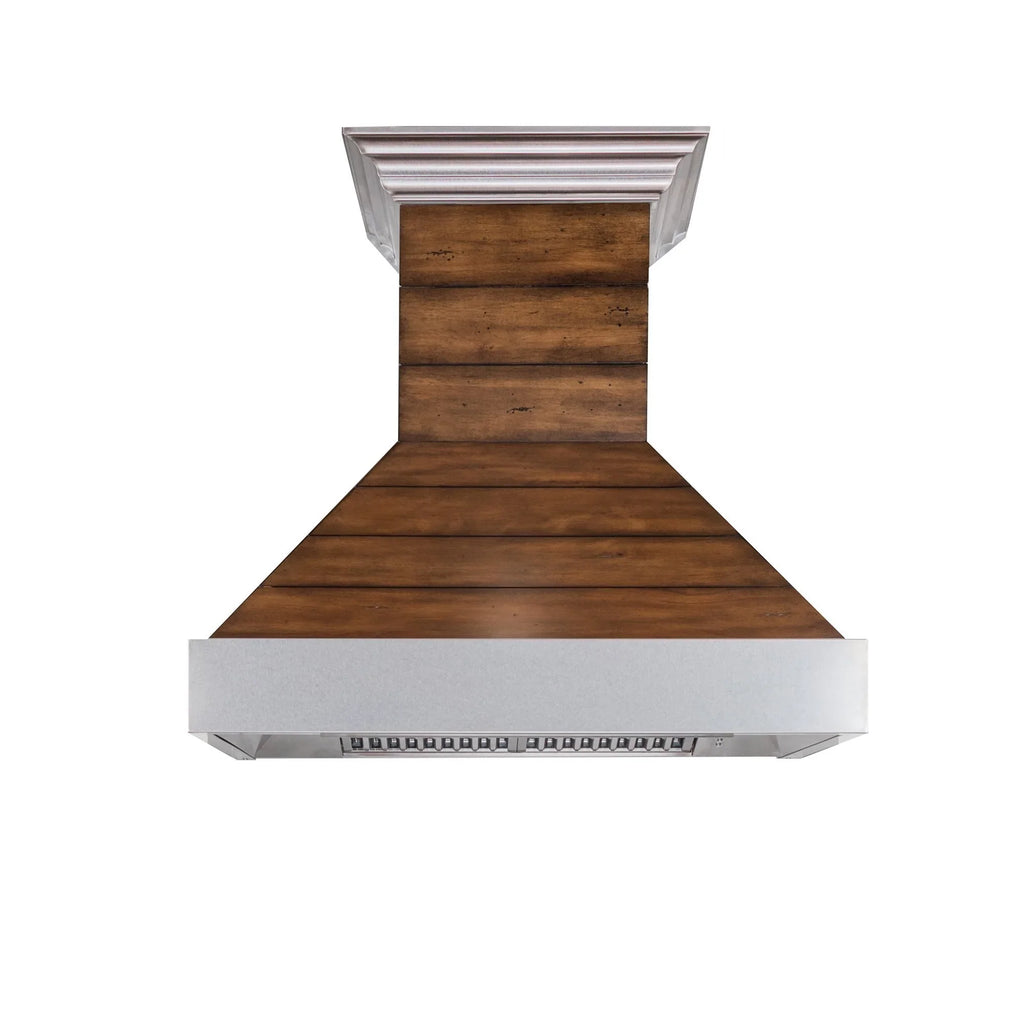 ZLINE 365BB Shiplap Wooden Wall Range Hood