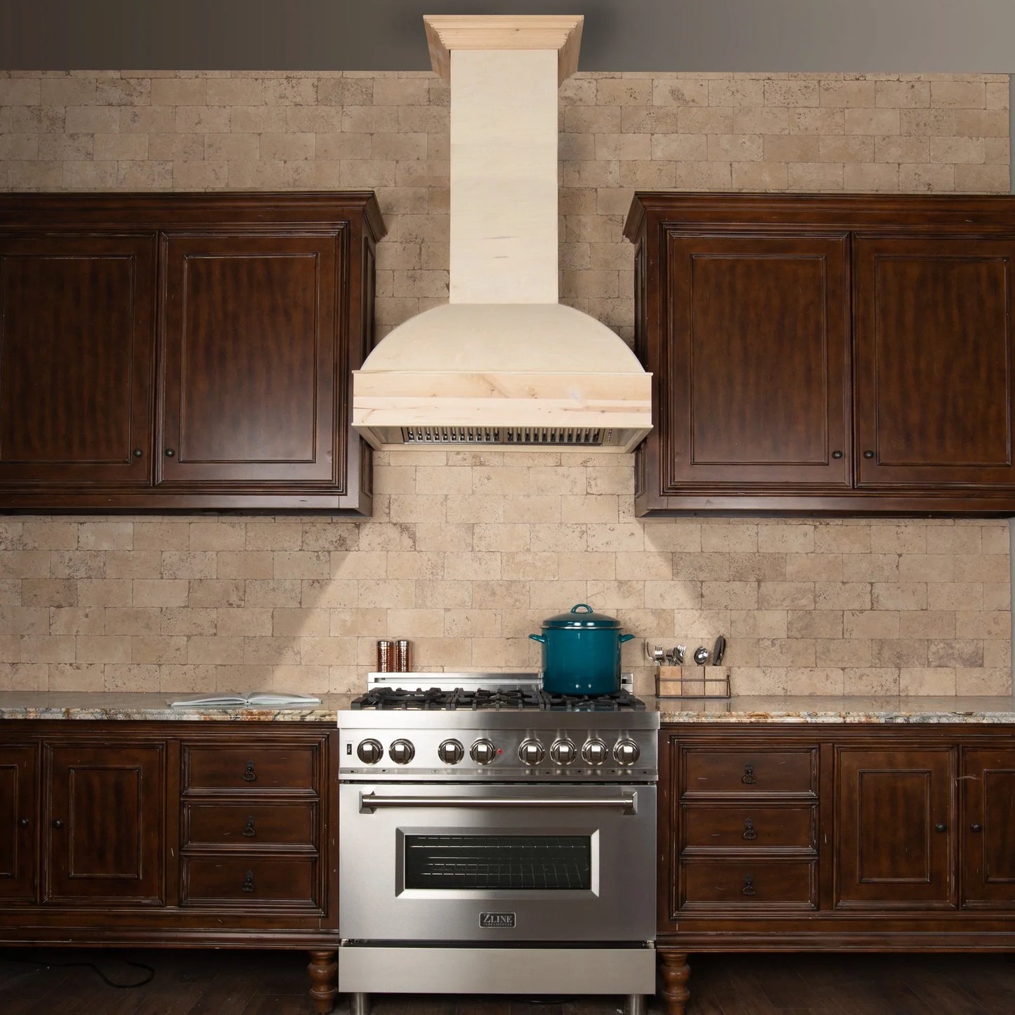 ZLINE 369UF Unfinished Wooden Wall Mount Range Hood