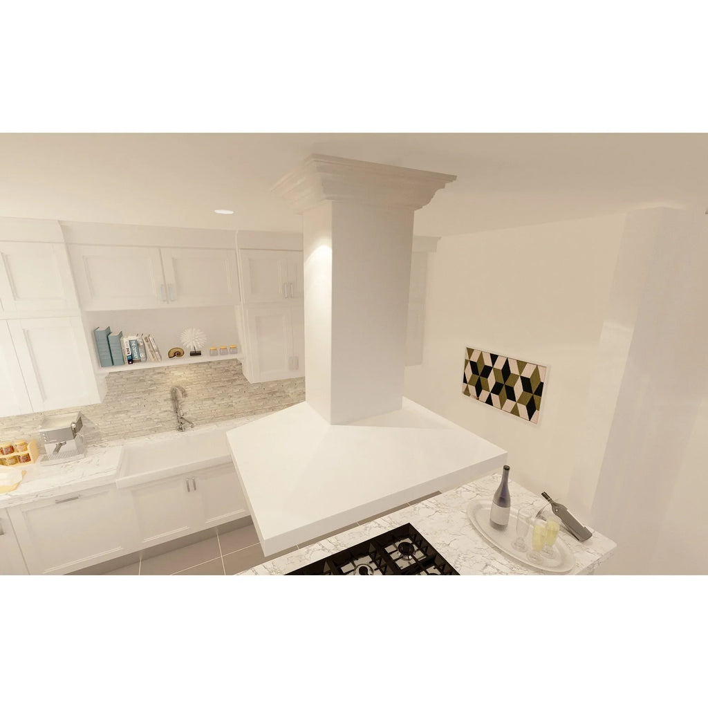 ZLINE KBiTT Wooden Island Mount Range Hood