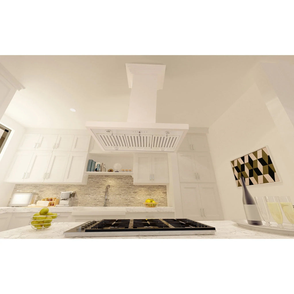 ZLINE KBiTT Wooden Island Mount Range Hood