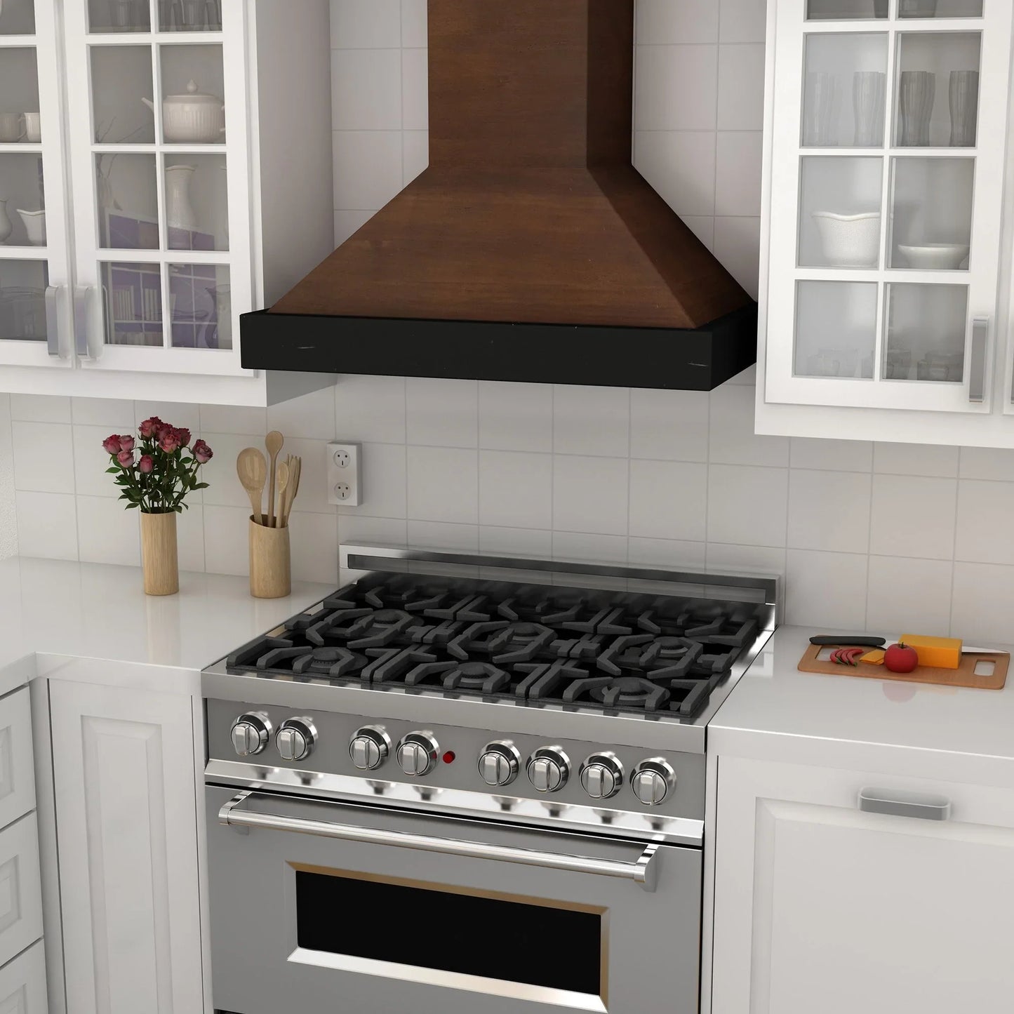 ZLINE KBAR Wooden Wall Mount Range Hood