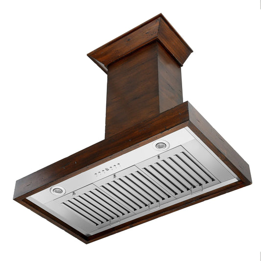 ZLINE KBRR Convertible Vent Wooden Wall Mount Range Hood