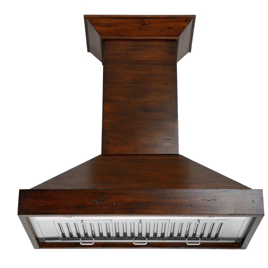 ZLINE KBRR Convertible Vent Wooden Wall Mount Range Hood