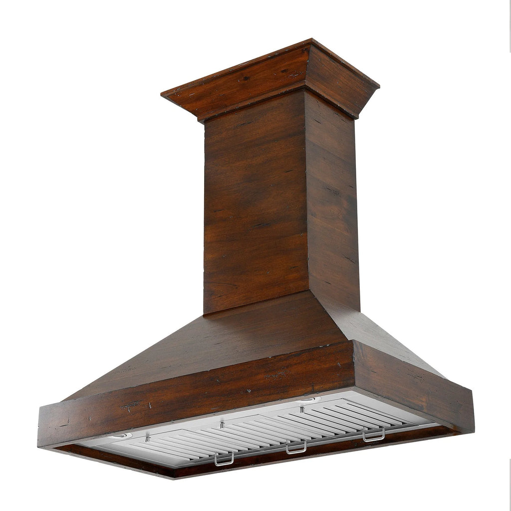 ZLINE KBRR Convertible Vent Wooden Wall Mount Range Hood